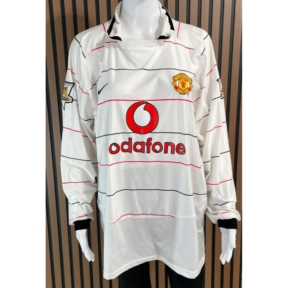 Nike Men's XL White Jersey Manchester United F.C. Ryan Giggs #11 Activewear - Picture 1 of 10